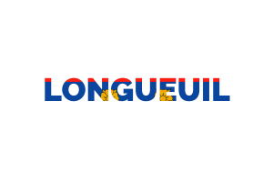 Longueuil Text Art flag