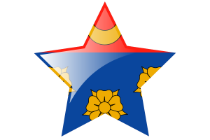 Longueuil Flag Star Icon flag