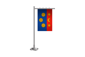 3d Longueuil Standing Flag flag
