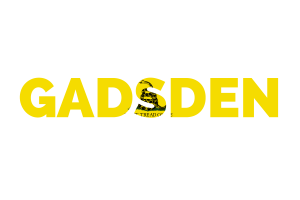Gadsden Text Art flag