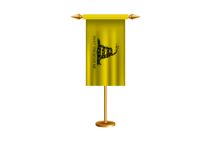 Gadsden Ceremonial Flag Vector Free flag