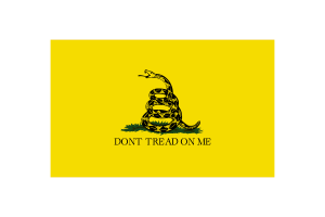 Gadsden Flag Vector Illustration flag