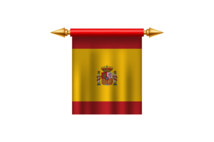 Spain Royal Emblem flag