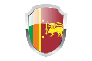 Sri Lanka Shield Logo flag