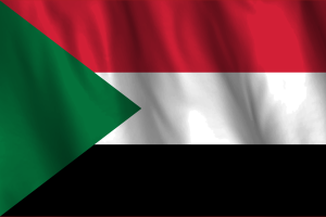 National Flag of Sudan flag