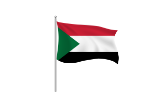 Sudan Flag Clipart flag