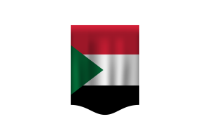 Sudan Flag Banner flag
