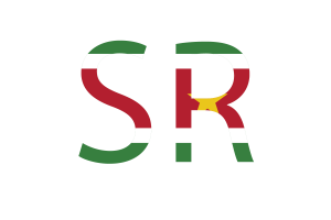 Suriname Country Code flag