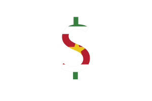 Suriname Currency icon flag
