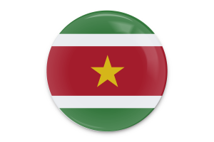 Suriname Flag Vector Art flag