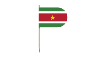Suriname Flag for Desk, Table flag