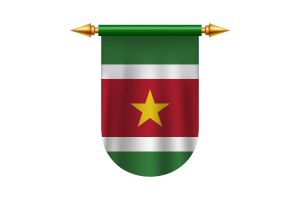 Suriname Flag Emblem Vector Images flag