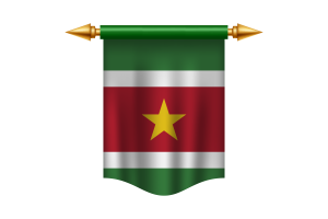 Suriname Flag Royal Banner flag