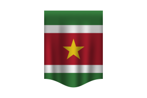 Suriname Flag Banner flag