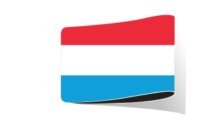 Luxembourg Flag Illustration Clipart flag