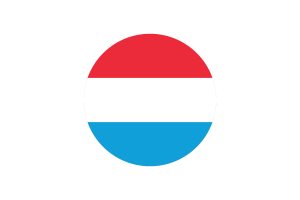 Luxembourg Flag Circle Vector Free flag