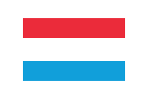 Luxembourg Flag Triangle Vector Illustration flag