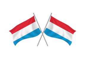 Luxembourg Waving Friendship Flag flag