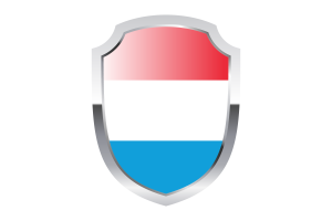Luxembourg Shield Logo flag