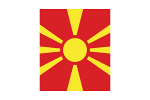North Macedonia Flag (Download SVG, PNG) flag