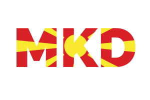 North Macedonia flag