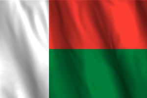 National Flag of Madagascar flag