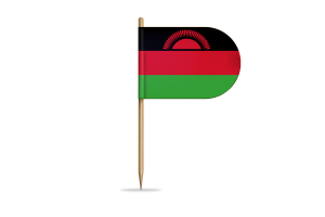 Malawi Flag for Desk, Table flag