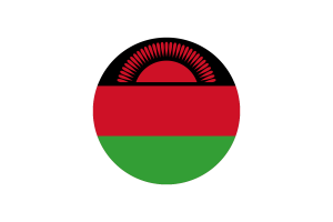 Malawi Flag Circle Vector Free flag