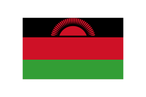 Malawi Flag Triangle Vector Illustration flag