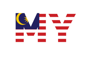 Malaysia Country Code flag