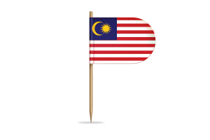 Malaysia Flag for Desk, Table flag