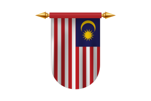 Malaysia Flag Emblem Vector Images flag