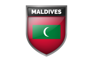 Maldives Flag flag
