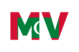 Maldives Country Code flag