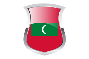 Maldives Pride Flag flag