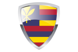 Hawaiian Kingdom Shield Flag flag