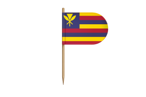 Hawaiian Kingdom Flag for Desk, Table flag