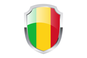 Mali Shield Logo flag