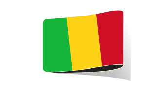 Mali Flag Illustration Clipart flag