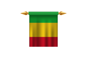 Mali Royal Emblem flag