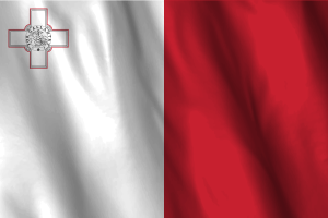 National Flag of Malta flag