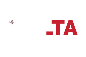 Malta Text Art flag