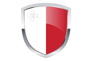 National Flag of Malta Clipart flag