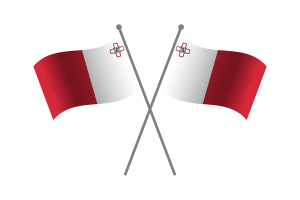 Malta Friendship Flag flag