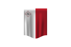 Malta Flag Banner flag