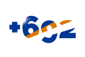 Marshall Islands Calling Code flag