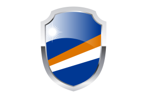 Marshall Islands Shield Logo flag