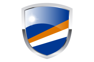 National Flag of Marshall Islands Clipart flag