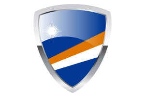 Marshall Islands Shield Flag flag