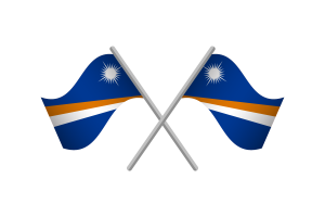 Marshall Islands Flag Emblem Vector Free flag
